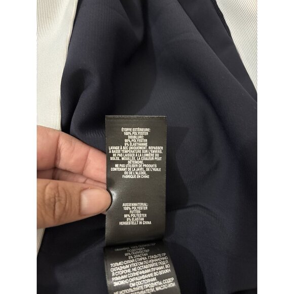 TED BAKER DALYN Magnolia Stripe Textured Dress Women Size 1 - Picture 10 of 16